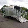 Aluminium cattle box lorry - 7.5 ton grossounted to Mercedes Sprinter chassis.